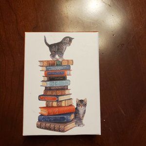 Well Read Kittens Note Cards/Envelopes